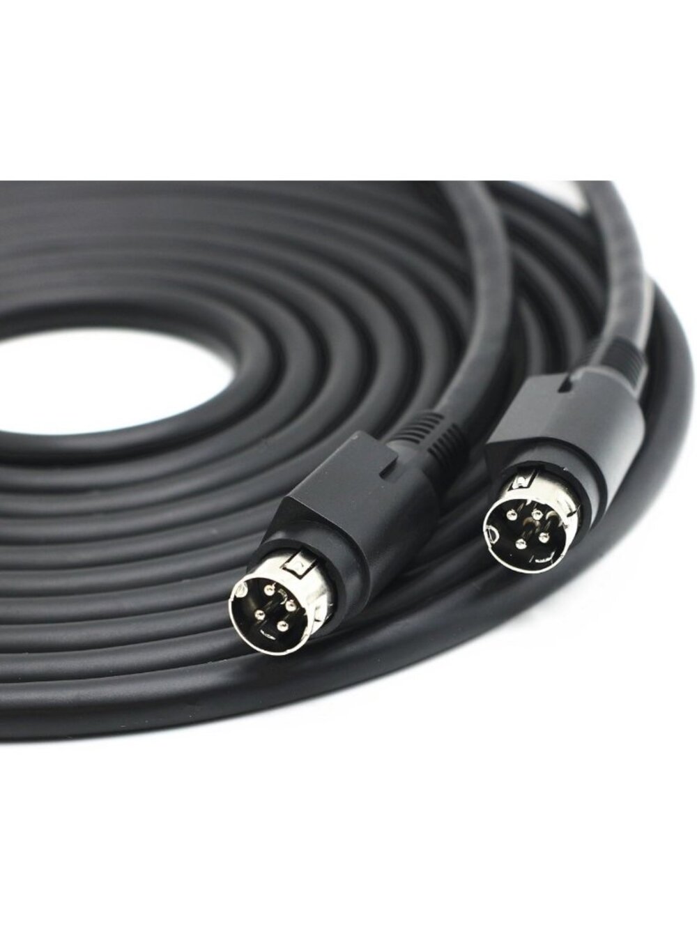 High-Flexibility 4-Pin Male to Male Audio Cable for Studio Monitors - 32.8ft